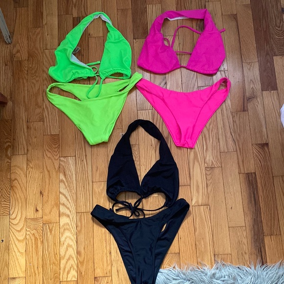 Lot of 3 brand new shien Bikinis, never worn out nor for tryon - Picture 1 of 4